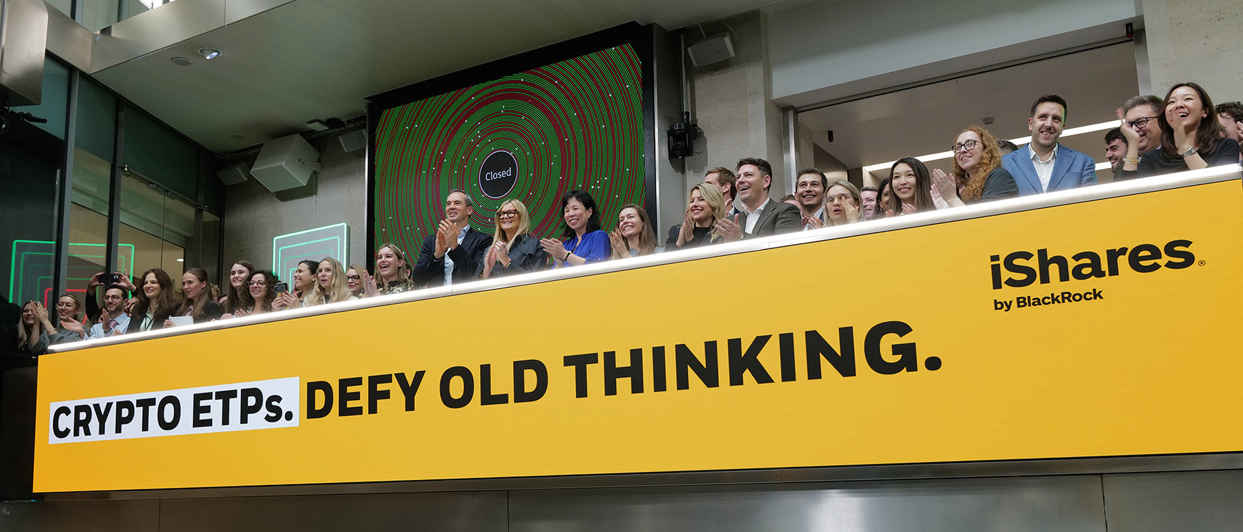 London Stock Exchange welcomes the listing of the iShares Bitcoin ETP -  Welcome Story At London Stock Exchange | London Stock Exchange